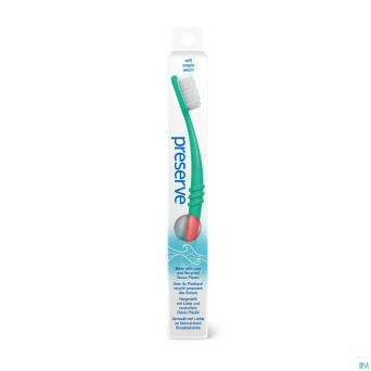 Preserve ocean plastic brosse dents soft corail
