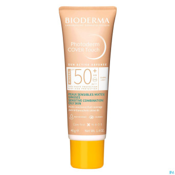 Bioderma photoderm cover touch min.spf50+ clair40g
