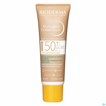 Bioderma photoderm cover touch min.spf50+ doree40g