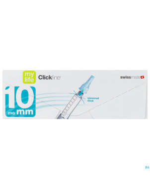 Mylife clickfine aiguilles stylo 10mm 29g    100