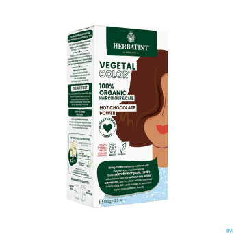 Herbatint vegetal color eco hot chocol.power 100ml