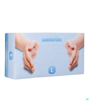 Nitril examination gloves large 100