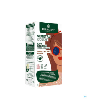 Herbatint vegetal color eco warm chestn. pow.100ml
