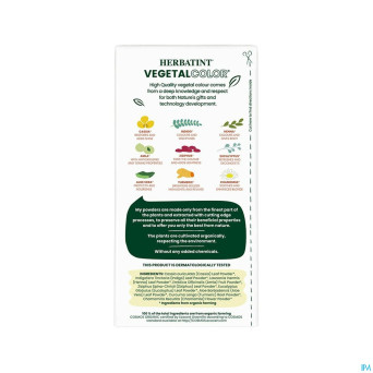 Herbatint vegetal color eco warm chestn. pow.100ml
