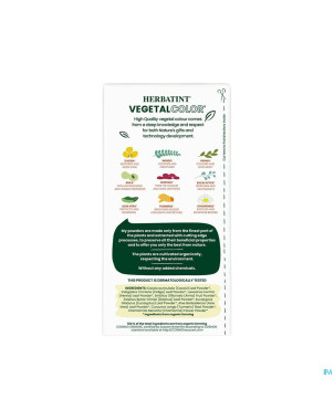 Herbatint vegetal color eco warm chestn. pow.100ml