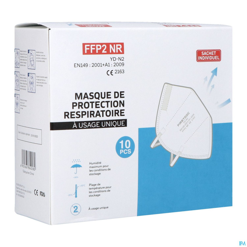 Masque ffp2 ce czip    10