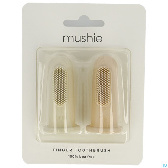 Mushie brosse dent bebe duo blush 2