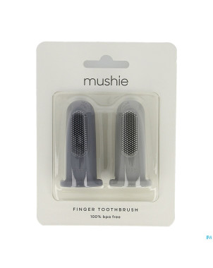 Mushie brosse dent bebe duo stone 2