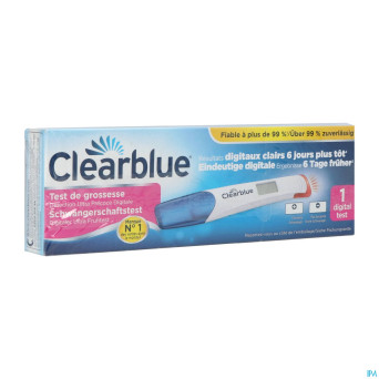Clearblue test grossesse digital ultra precoce   1