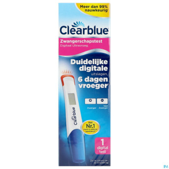 Clearblue test grossesse digital ultra precoce   1