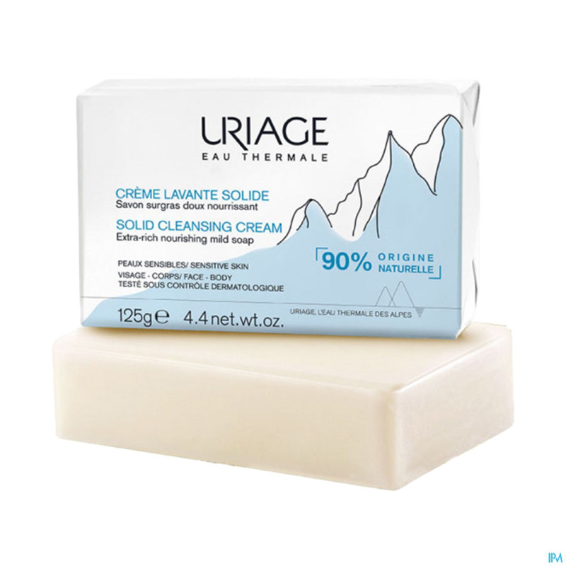 Uriage creme lavante solide    125g