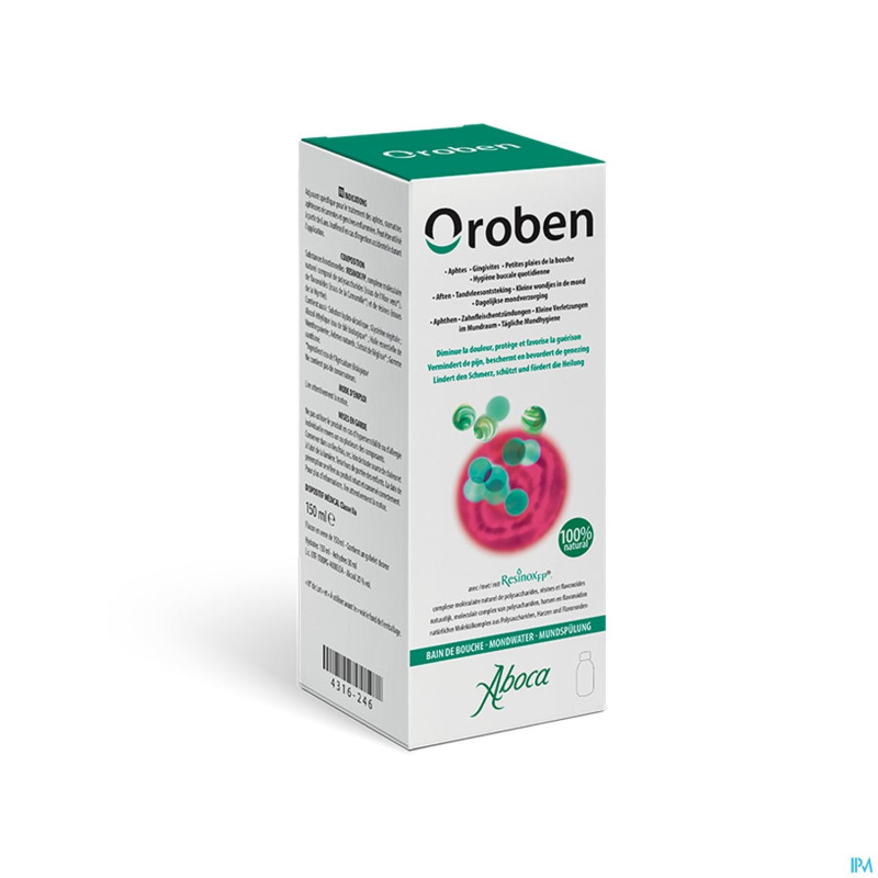 Oroben bain bouche 150ml    aboca