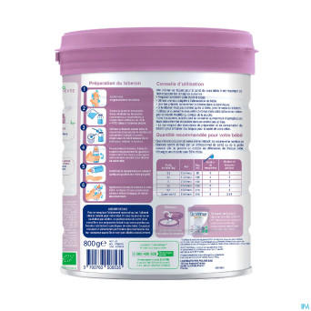 Biostime sn-2 bio plus lait chevre 1er age    800g