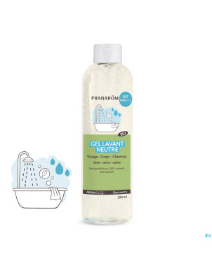 Pranarom aromaself base gel lav. neutre bio  500ml