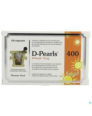 D-pearls 400    caps 120