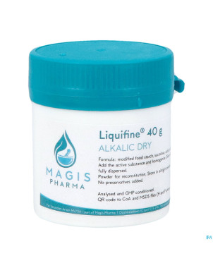 Liquifine alka dry 40g    magis