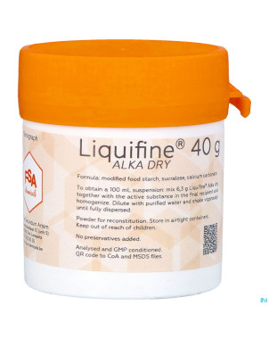 Liquifine alka dry 40g    magis
