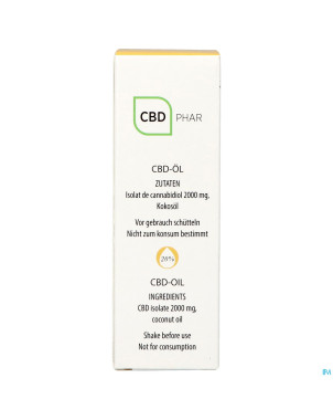 Cbd-huile 20%    10ml cbd-phar