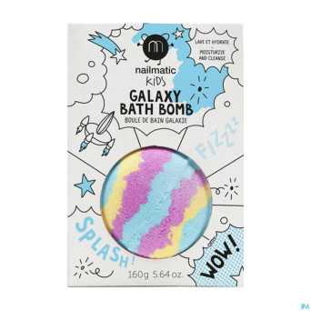 Nailmatic kids boule bain bleu-jaune-rose    160g
