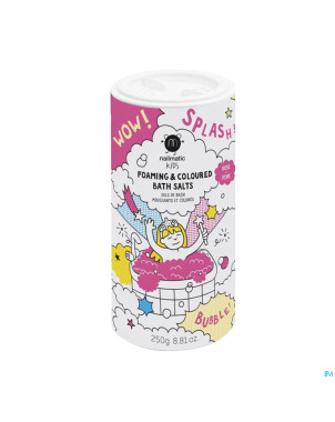 Nailmatic kids sels bain colores&mouss. rose  250g