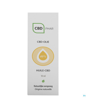 Cbd-huile 40%    10ml cbd-phar