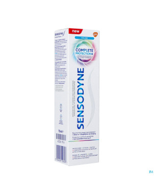 Sensodyne complete protect.dentifrice tube 75ml nf