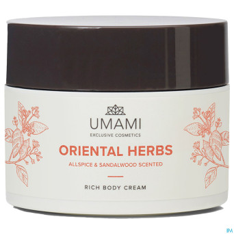 Umami oriental herbs body cream    250ml