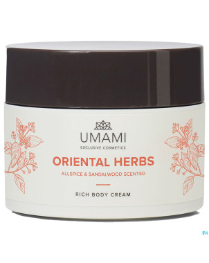 Umami oriental herbs body cream    250ml