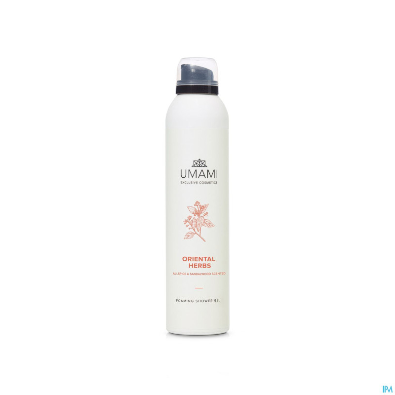 Umami oriental herbs foaming shower gel    200ml