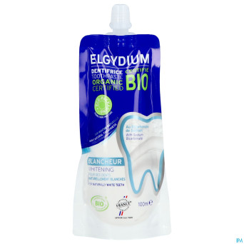 Elgydium dentifrice blancheur bio    100ml