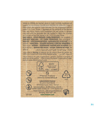 Klorane capil. masque pdr traitant galanga    8x3g