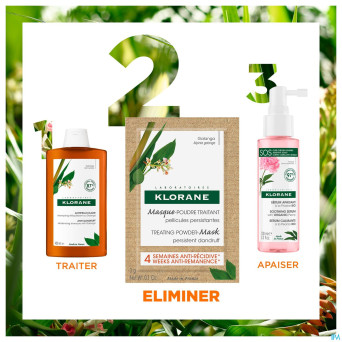 Klorane capil. masque pdr traitant galanga    8x3g