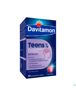 Davitamon teens fraise    comp 60