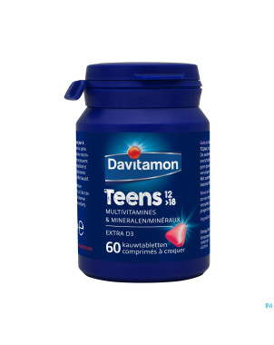 Davitamon teens fraise    comp 60