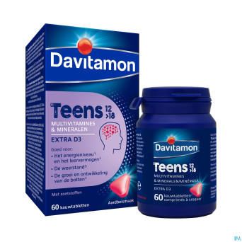 Davitamon teens fraise    comp 60