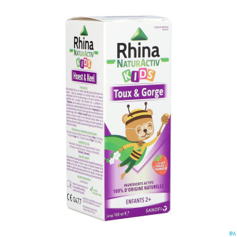 Rhina natur activ toux kids sirop    100ml