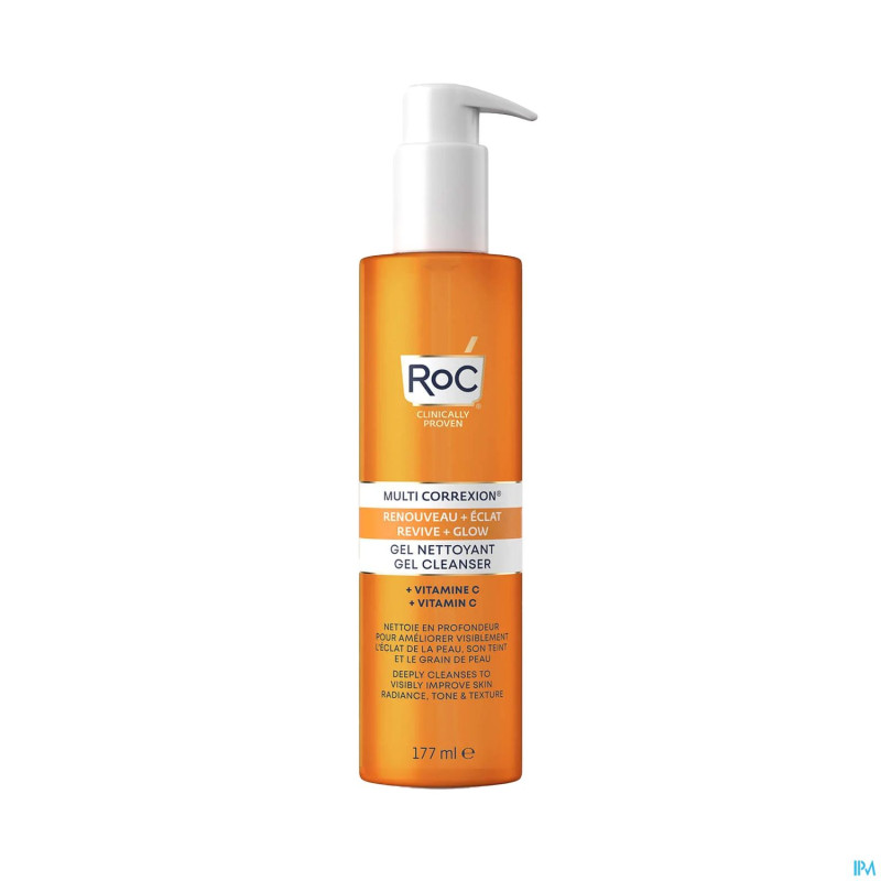 Roc multi correx. revive&gl. vit c gel clean.177ml