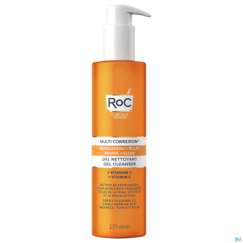 Roc multi correx. revive&gl. vit c gel clean.177ml
