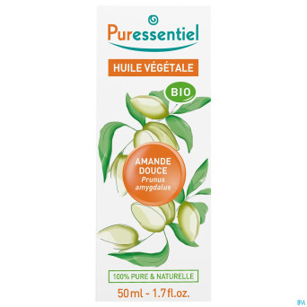 Puressentiel huile vegetale bio amande douce  50ml