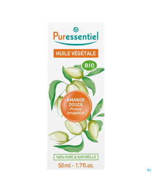 Puressentiel huile vegetale bio amande douce  50ml