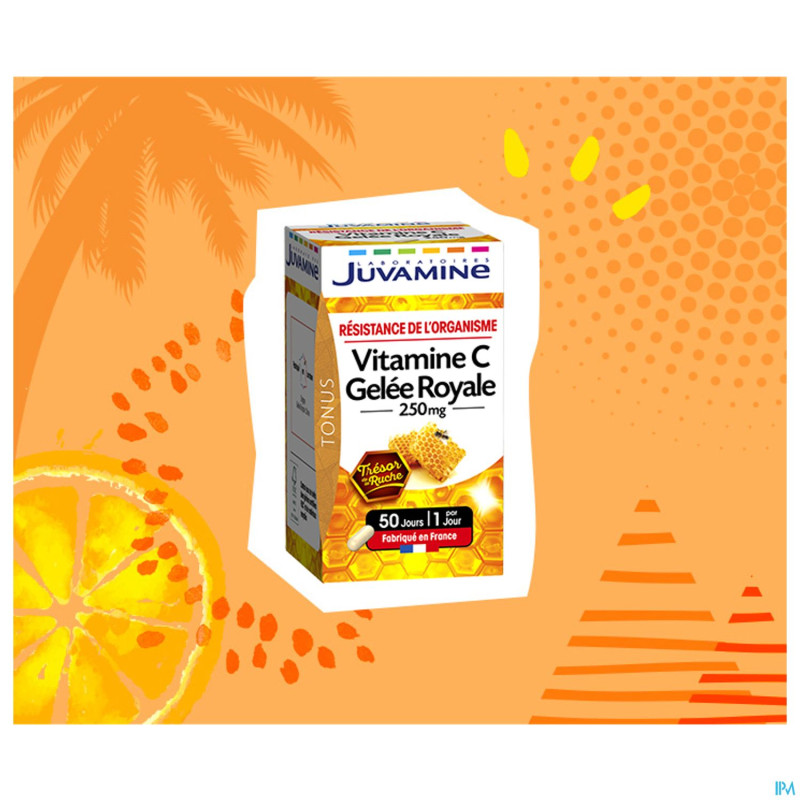Juvamine vitamine c gelee royale    caps 50