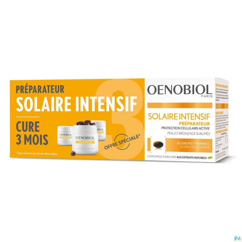 Oenobiol solaire intensif caps 3x30