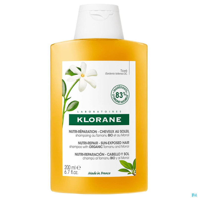 Klorane capil. sh tamanu&monoi bio    200ml