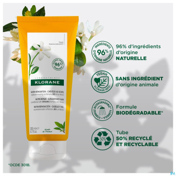 Klorane capil. ap/sh tamanu&monoi bio 200ml