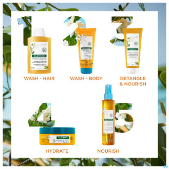 Klorane capil. ap/sh tamanu&monoi bio 200ml