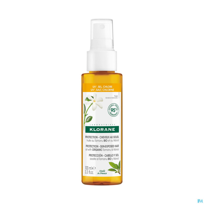 Klorane capil. huile tamanu&monoi bio    100ml
