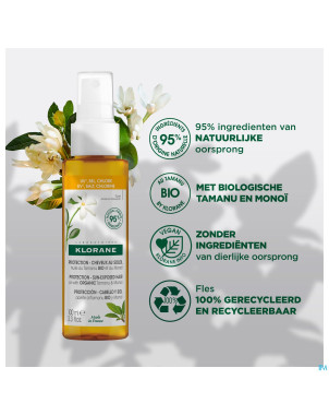 Klorane capil. huile tamanu&monoi bio    100ml