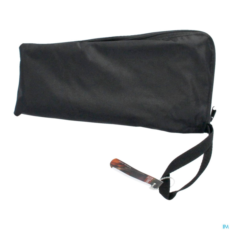 Finna canne pliable regl. vert fleurs bordeaux alu