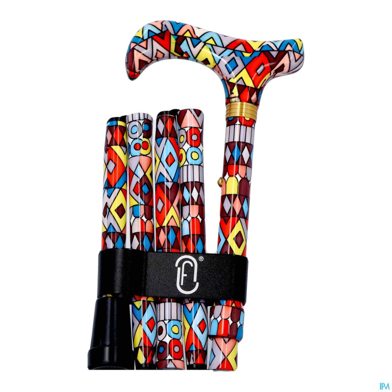 Finna canne pliable reglable miro alu