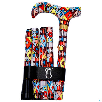 Finna canne pliable reglable miro alu